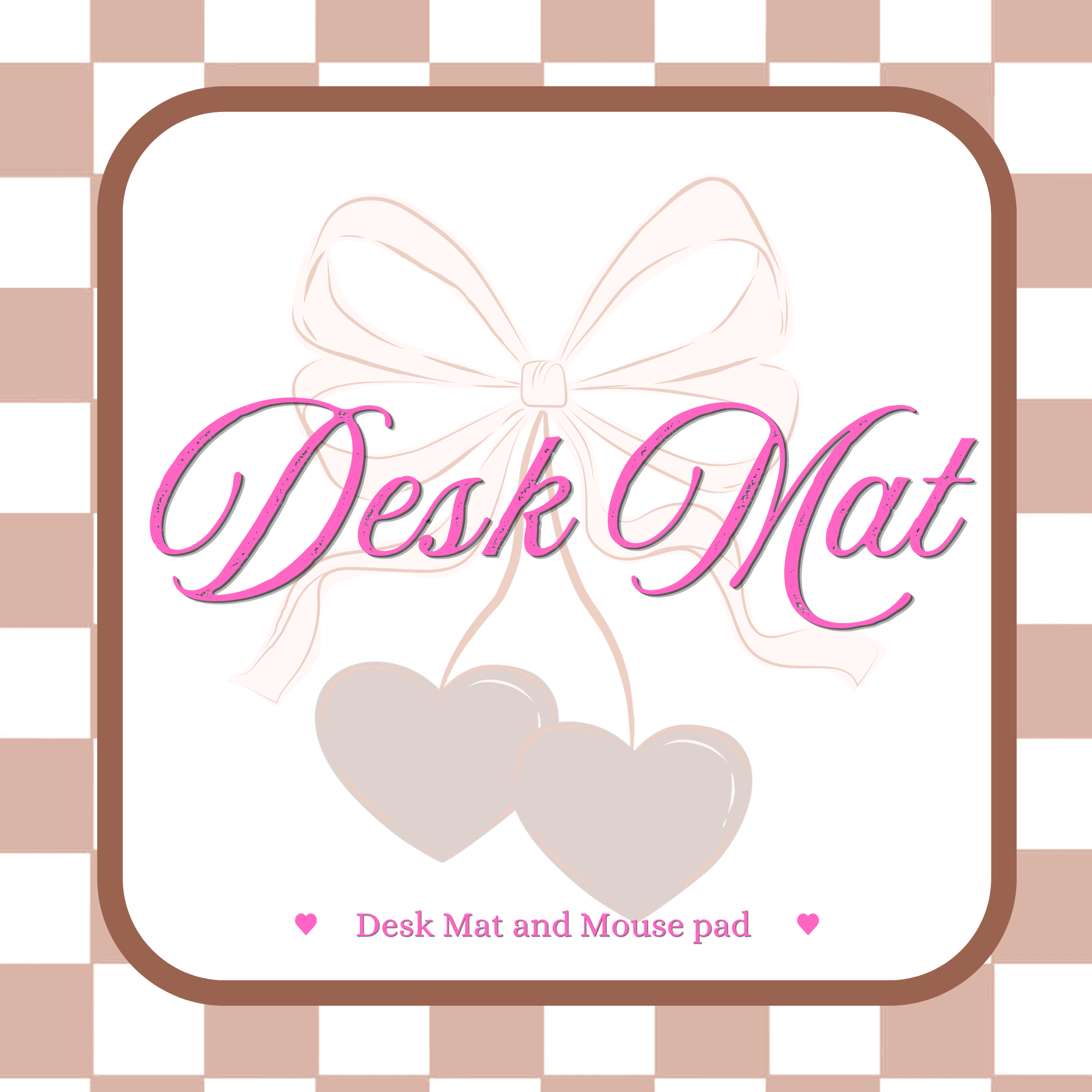 Desk Mat and Mouse Pad