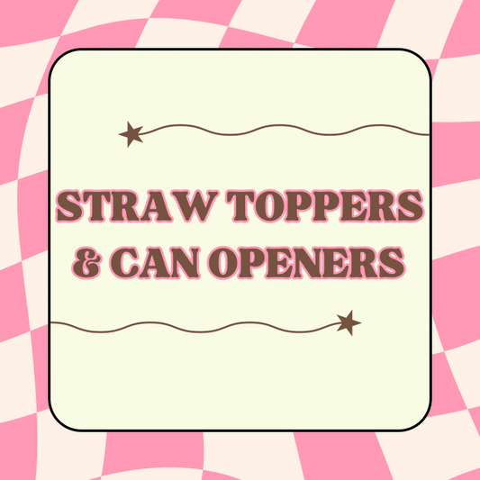 Straw Topper & Can Opener